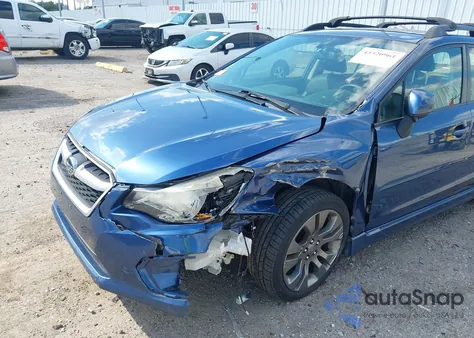2013 Subaru Impreza 2.0I Sport Limited from USA, damaged, VIN JF1GPAS69D2836861